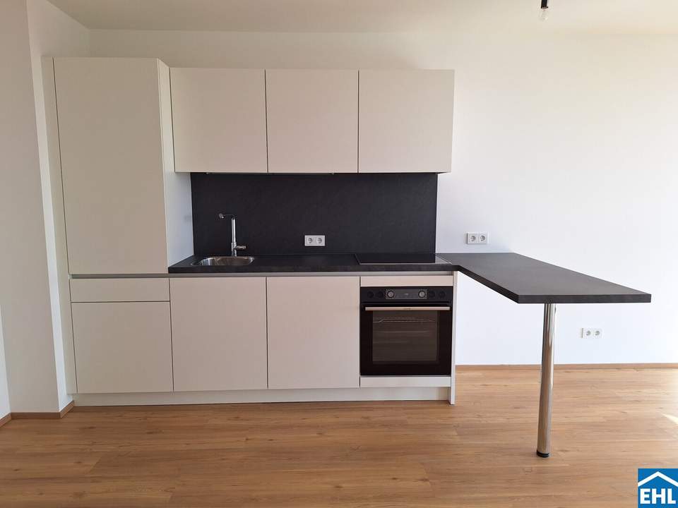 Helle 2-Zimmer-Wohnung mit Balkon und Fußbodenheizung im 19.OG – Urbaner Komfort im High Five!