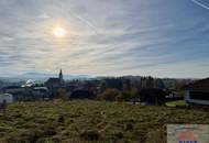 Leistbarer und sonniger Baugrund in erhöhter Lage mit Fernblick in Frankenmarkt!