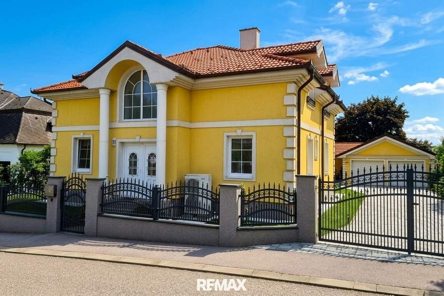 Neuwertiges 5-Zi. Einfamilienhaus mit Pool, 2 Terrassen & 2 Garagen in Deutsch-Haslau!, Haus-kauf, 549.000,€, 2473 Bruck an der Leitha