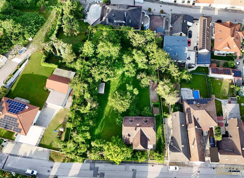 Großes Baugrundstück (2.076 m²) mit Fernblick – Bestand zum Abbruch – ruhige Lage Mattersburg