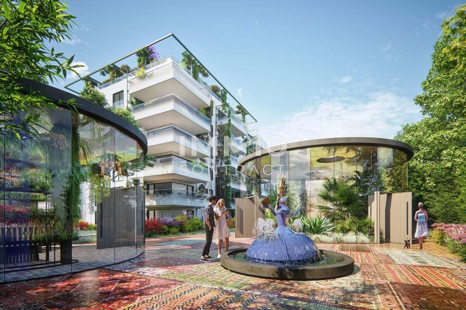 Provisionsfrei und fertig: Luxuriös Wohnen im exklusiven Prachtgarten - Laxenburger Straße, Wohnung-kauf, 460.000,€, 1100 Wien 10., Favoriten