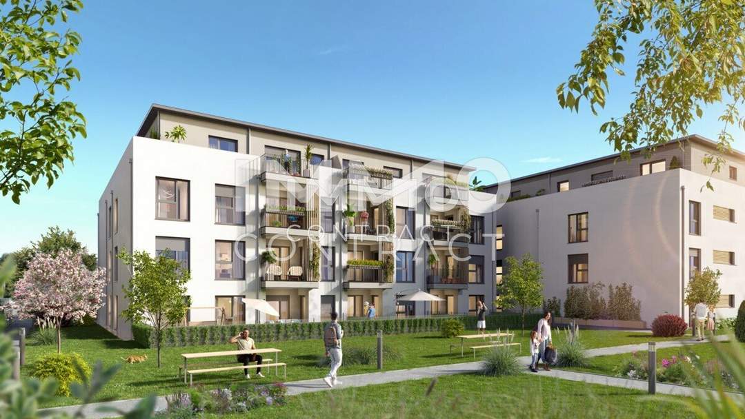 3-Zimmer Neubau großzügigen Außenbereich und Ausblick