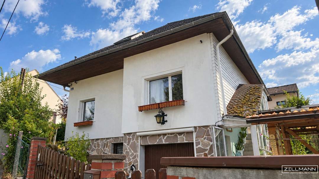Wo der Blick ins Grüne wandert – ein Haus mit Garten und Raum für neue Geschichten | ZELLMANN IMMOBILIEN