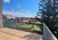 Ein Zuhause mit königlichem Panorama! Modernes Dachgeschoss + Traumblick + 3 Zimmer + 2 Terrassen + Eco-freundliche Erdwärme + Viel Grün + Viel Privatsphäre!