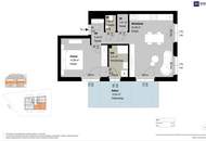 Balkönlich wohnen! TOP Neubau mit Balkon und perfekter Raumaufteilung! 2 Zimmer + Großer Balkon + Hochwertige Ausstattung + Ideale Infrastruktur + Garage + Ein neues Lebebsgefühl!