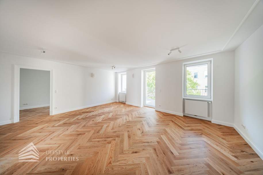 Wunderschöne 3-Zimmer Wohnung mit Balkon und Terrasse, Nähe Hauptbahnhof!, Wohnung-kauf, 749.000,€, 1040 Wien 4., Wieden