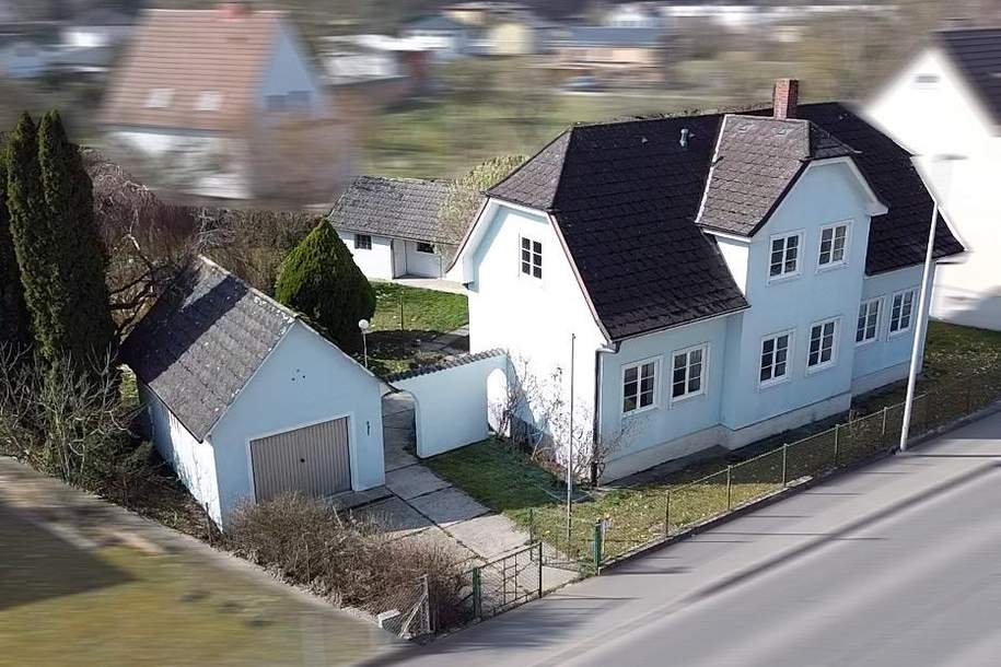 Bürgerliches Einfamilienhaus mit viel Platz, liebenswerten Garten &amp; Ausblick gen Maria Taferl!, Haus-kauf, 269.000,€, 3375 Melk