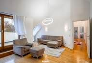 Exklusive 120 m² Dachgeschoss-Traumwohnung mit 2 Terrassen im Herzen von Döbling