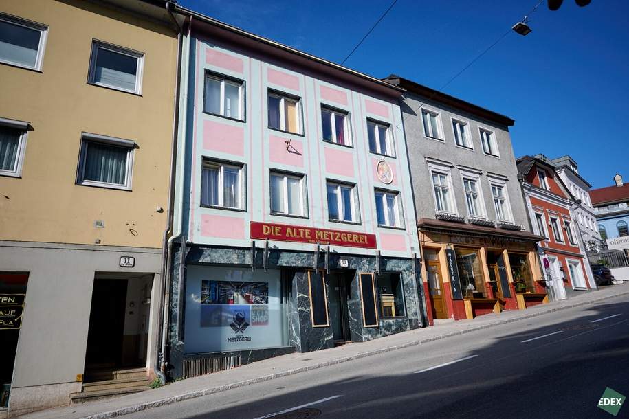 Entwicklungsgelegenheit in Zentrumslage - Kerngebiet - vorhandener Bebauungsplan, Gewerbeobjekt-kauf, 699.000,€, 4810 Gmunden