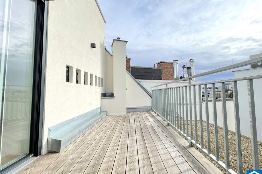 Dachgeschoss-Wohntraum mit Terrasse und perfekter Anbindung!, Wohnung-miete, 1.918,15,€, 1080 Wien 8., Josefstadt