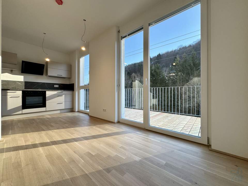 Moderne 3 Zimmerwohnung mit 2 Balkonen und Garagenplatz - ERSTBEZUG- Urlaub zu Hause!