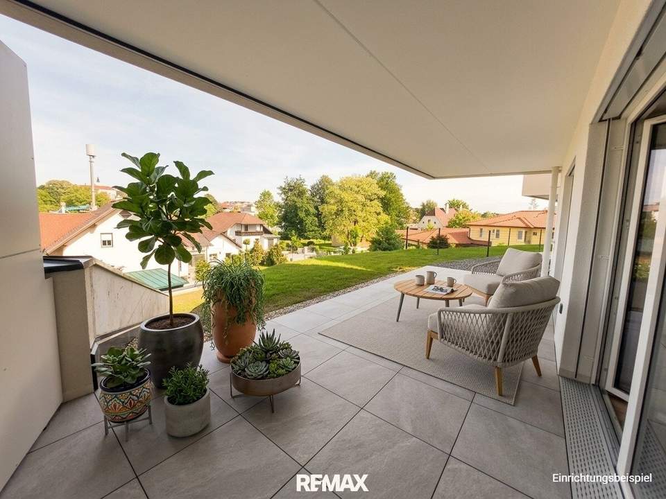Neubau 2,5-Zimmer-Garten-Mietwohnung in guter Ennser Lage