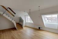 Erstbezug: 2-Zimmer Galeriewohnung mit Dachterrasse – U-Bahn &amp; Donau Nähe