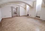 HILLERSTRASSE, straßenseitige 86 m² Lagerfläche oder Hobbyraum, 2 Räume, Parkettböden, Kellergeschoß