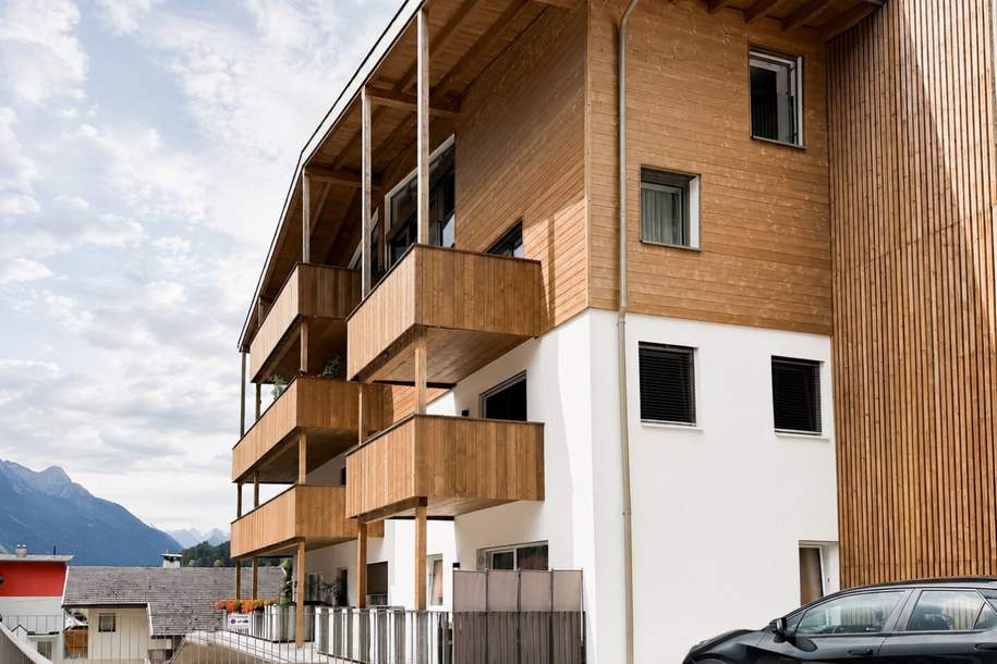 Modernes Wohnen in Fulpmes – Stilvolle 2-Zimmer-Neubauwohnung mit Carport!, Wohnung-kauf, 349.000,€, 6166 Innsbruck-Land