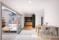 Sonniges Wohnjuwel im Dachgeschoß – Maisonette mit Terrassen nahe Kutschkermarkt