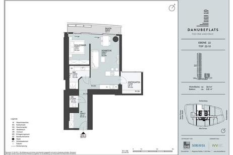 Anleger aufgepasst! 2-Zimmer Apartment mit Wintergarten und U1 Anbindung in die Innenstadt!, Wohnung-kauf, 537.200,€, 1220 Wien 22., Donaustadt