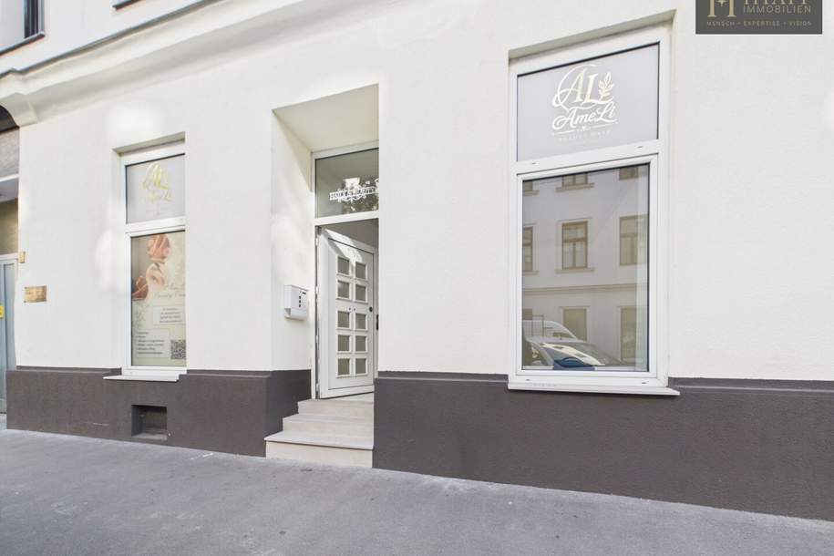Vollsanierte Geschäftsfläche in 1020 Wien – ideal für Beauty, Kosmetik, Massage oder Praxis, Gewerbeobjekt-legalform.pacht, 1.433,33,€, 1020 Wien 2., Leopoldstadt