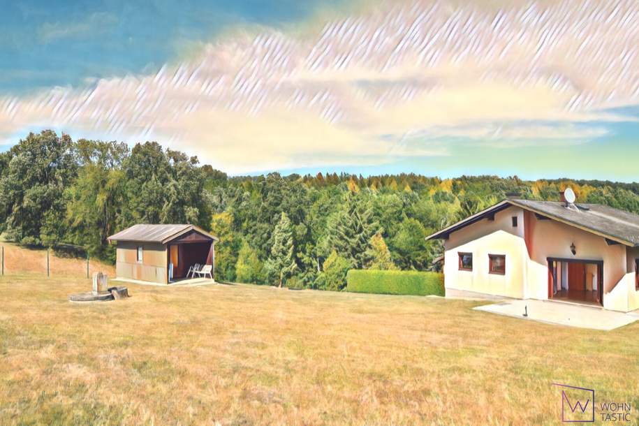 Frühlingserwachen im Wienerwald: Einfamilienhaus mit Traum-Fernblick, Garten und Garage, Haus-kauf, 698.000,€, 2384 Mödling