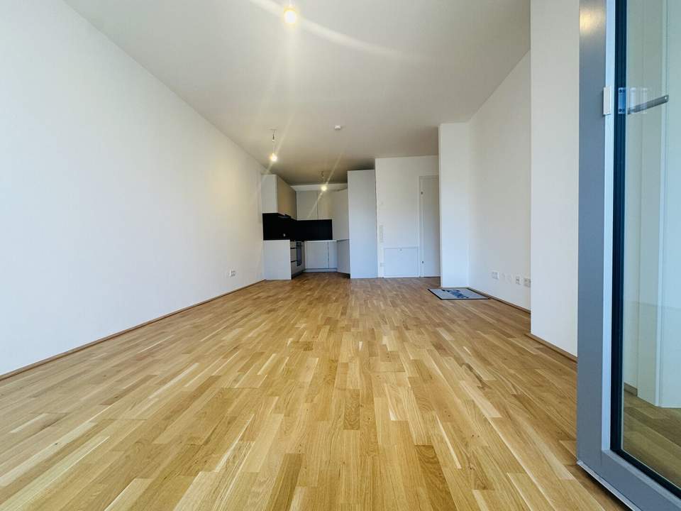 Hier müssen Sie schnell sein - AB SOFORT BEZIEHBAR! Tolle 2 Zimmerwohnung + Loggia! Absolute Ruhelage! U1 Kagranerplatz!