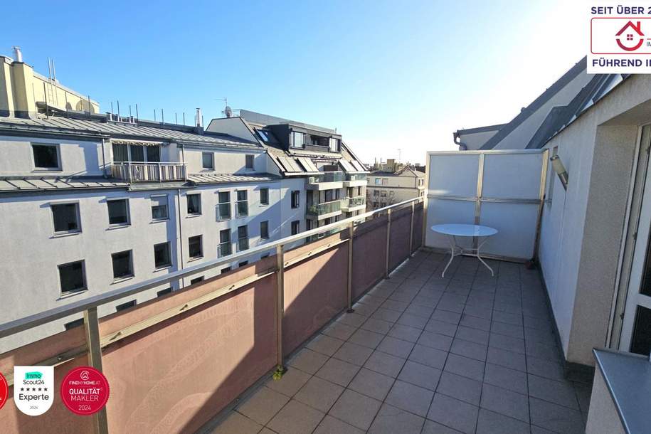 Klein fein mein - gemütliches Appartement mit 15m² großen Terrasse, Wohnung-kauf, 268.000,€, 1140 Wien 14., Penzing