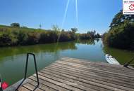 Autark leben am linken Donauufer mit Badesee in 3425 Langenlebarn (Pachtgrundstück mit günstiger Jahrespacht)