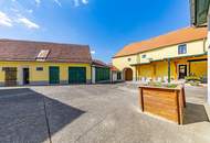 WOHNEN UND ARBEITEN UNTER EINEM DACH mit Gästehaus, Hallen und uneinsehbarem Innenhof in Obernalb!