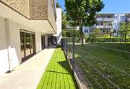 Viel Grün, Sonne und Ruhe - Ihr perfekter Investmentplatz! Hofseitiger Terrassen-Traum! Perfekte 2-Zimmer Wohnung + Blick ins Grüne + Komplette Ruhelage + Energieeffizienz + Perfekte Anbindung und Nahversorgung! Jetzt zugfreifen!