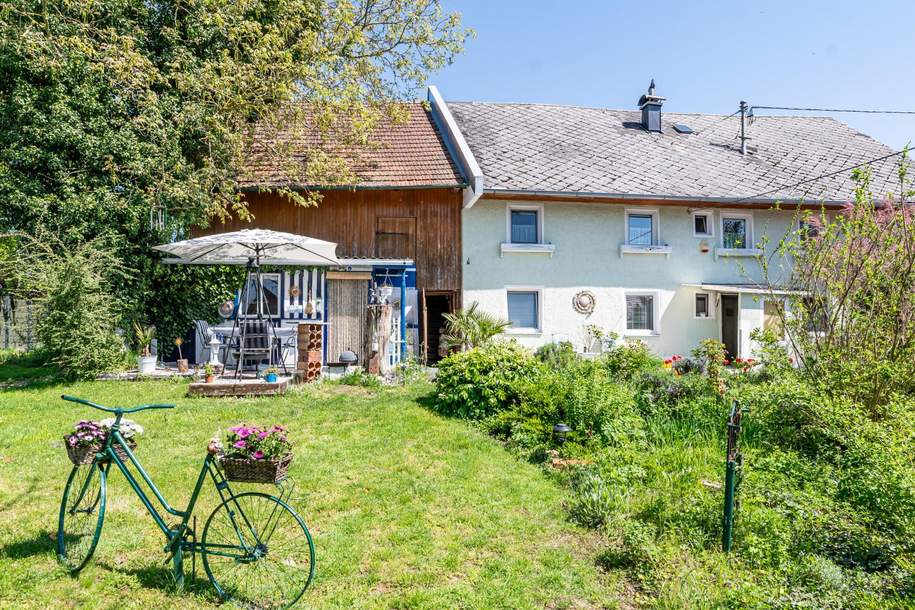 Wohlfühl-Oase mit großem Garten in idyllischer Lage, Haus-kauf, 299.000,€, 4053 Linz-Land