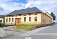 Vierkanthof mit großem Stadel, Garagen und Wiesenfläche für Tierhaltung