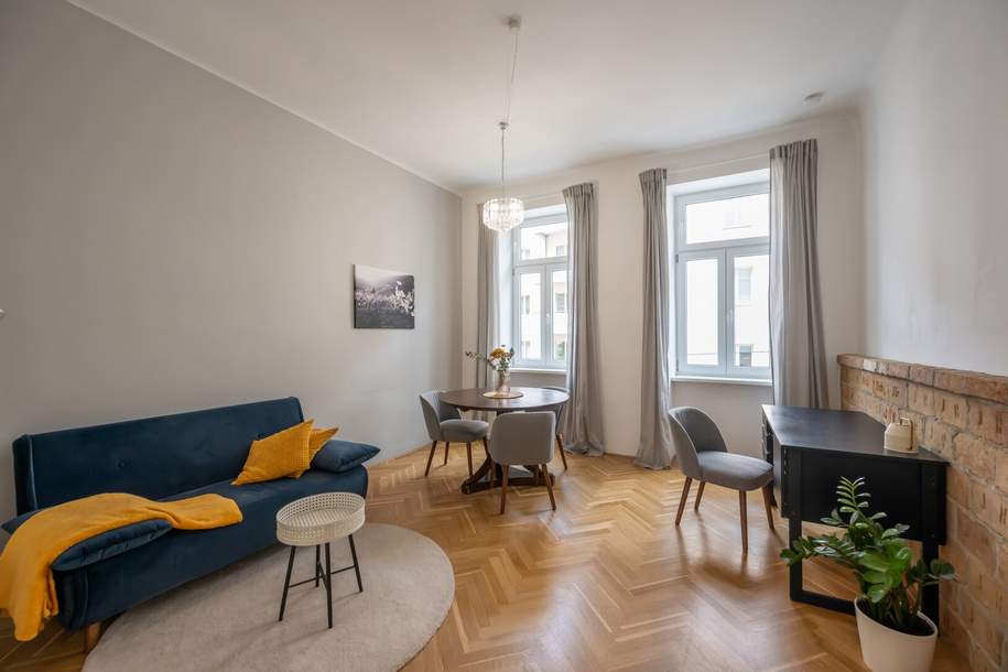 ++NEU++ Fantastische 2 Zimmer Altbauwohnung mit perfektem Grundriss sofort beziehbar mit Möbeln, Wohnung-kauf, 279.000,€, 1170 Wien 17., Hernals