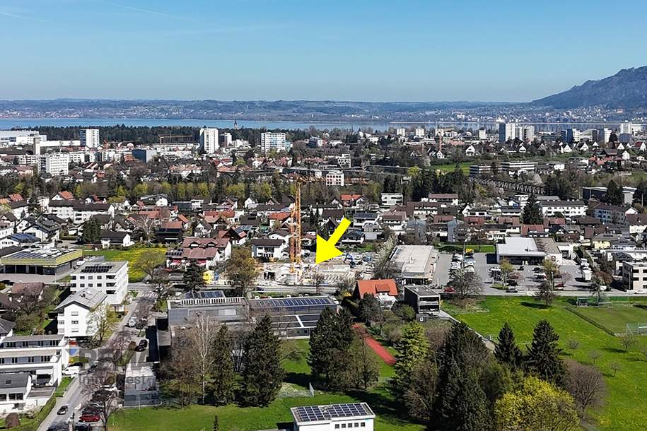 Erstbezug: Moderne 3-Zimmer-Neubauwohnung mit Teilmöbilierung und Loggia, Wohnung-kauf, 6923 Bregenz