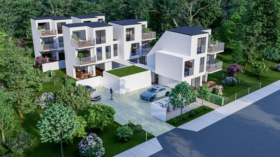 Exklusives Immobilienprojekt in Grünruhelage am Wiener Stadtrand! Neubauprojekt! Eigengrund! Haus 5!