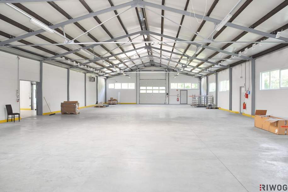 Moderner Standalone-Firmenstandort in Flughafennähe! Ca. 2.400m² Nutzfläche inkl. Büros und Lager zzgl. Freiflächen!, Gewerbeobjekt-miete, 19.667,42,€, 2431 Bruck an der Leitha