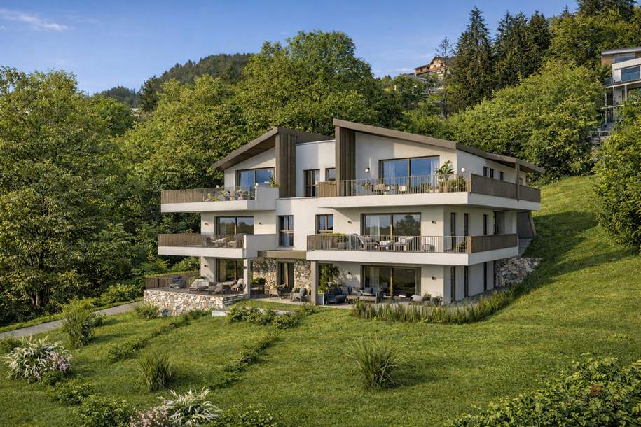 Neubauprojekt "Glanzleitn" - Traumhafter Ausblick über Millstatt sowie den Millstätter See (Top 2), Wohnung-kauf, 564.000,€, 9872 Spittal an der Drau