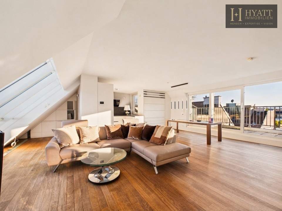 Über den Dächern von Mariahilf – exklusives Penthouse mit Terrasse und Fernblick