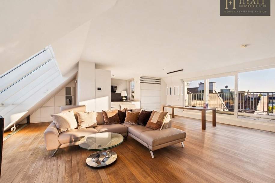 Über den Dächern von Mariahilf – exklusives Penthouse mit Terrasse und Fernblick, Wohnung-kauf, 1.390.000,€, 1060 Wien 6., Mariahilf