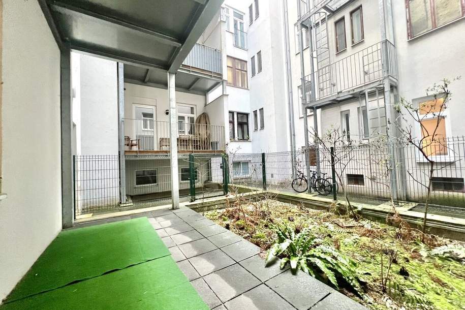 RARITÄT! Gartenwohnung Nähe Wallensteinplatz und Augarten!, Wohnung-kauf, 289.000,€, 1200 Wien 20., Brigittenau