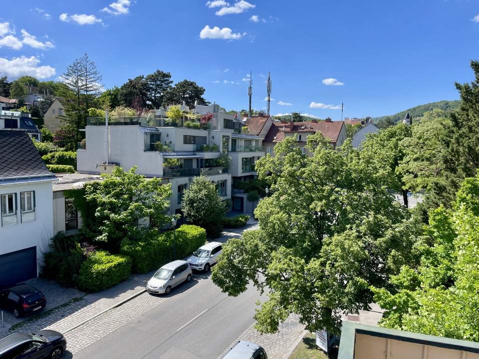 ***PROVISIONSFREI - Dachgeschosswohnung mit zwei Terrassen zwischen Pötzleinsdorfer Schlosspark und Bellevuewiese - Erstbezug nach Sanierung - Klimaanlage - Fernblick***