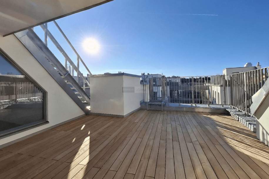 Exklusive Galerie-Maisonette mit 2 Terrassen beim Rochusmarkt - VIDEO verfügbar !, Wohnung-miete, 4.169,00,€, 1030 Wien 3., Landstraße