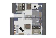 Vielseitige Wohnungseigentumsobjekt - 100% vermietet