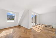 Moderner Dachgeschoss-Neubau mit XXL-Dachterrasse und vielen Technischen Raffinessen in U-Bahn nähe