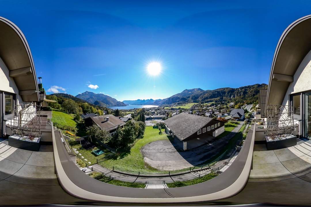 2-3 Zimmer-Galeriewohnung mit atemberaubendem Blick auf den Wolfgangsee