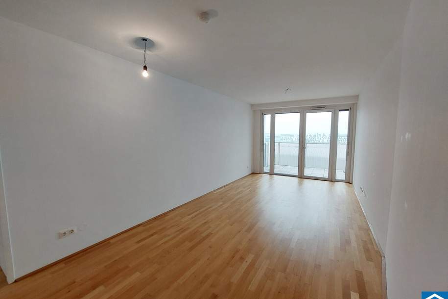 Toll aufgeteilte 2-Zimmerwohnung mit Balkon in U-Bahnnähe, Wohnung-miete, 1.180,00,€, 1220 Wien 22., Donaustadt