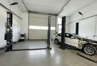 Mitbenutzer gesucht!!! Große Halle, Werkstatt mit Lichtkuppel, Sektionaltor 5m breit, 4,10m hoch und WC, inkl. PKW Parkplatz und 2 Hebebühnen