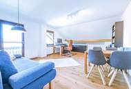 Hochwertig renovierte 2-Zimmer-Wohnung in Igls mit atemberaubenden Ausblick vom gewaltigem Balkon!