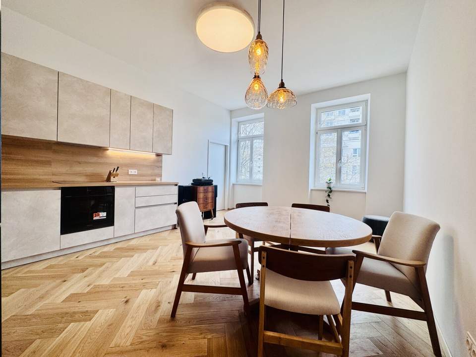 Stilvoller Erstbezug - Top Zustand I 3 Zimmerwohnung I Fußbodenheizung I U2 Messe Wien & WU-Wien & Prater Hauptallee
