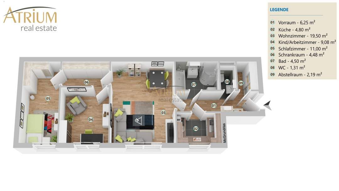 Ruhige 3-Zimmer-Wohnung beim AKH – mit Potenzial!