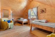 Wunderschönes Holzhaus am Berg mit Panorama