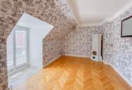 Elegante Wohnung in historischer Villa mit Dachterrasse und Blick ins Grüne